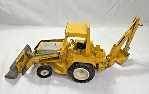 Oldtimer Ertl International Harvester Frontlader Baggerschlepper ~ komplett - Bild 1 von 7