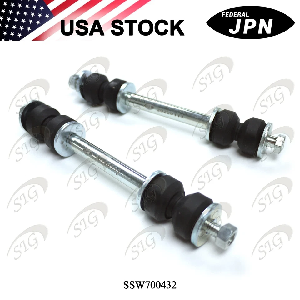 Front Stabilizer Sway Bar Links for Nissan Pickup 1995-1997 2Pc - Image 1 of 4