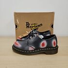Dr Martens 1461 Navy White Red Rub Off Leather Oxford Shoes Uk 3 Eu 36 Women's