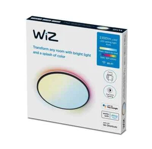 WiZ Rune Aura LED Deckenleuchte White & Color 2100lm schwarz RGB Smart WIFI App - Picture 1 of 1