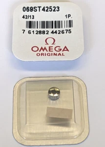 Omega Watch crown genuine silver color model 069 ST 42523 Swiss made x 1 piece - Picture 1 of 6