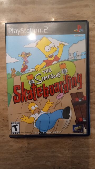 The Simpsons - Skateboarding - PS2 - Mastra Games