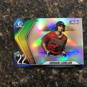 Bowman 2022 - Bowman Scouts Top 100 cromado #BTP-22 Jordan Lawlar  - Imagen 1 de 2