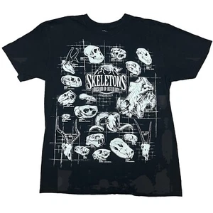 SKELETONS Museum of Osteology T-Shirt Mens Large Double-sided Graphic Skulls - Picture 1 of 18