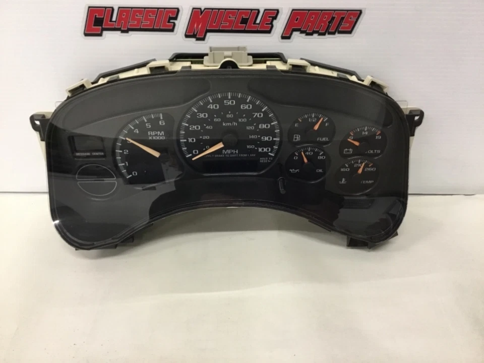 Velocímetro suburbano original 00 01 02 Chevrolet Silverado Tahoe 15055362 - Imagem 1 de 4