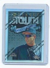 1996 Finest-Andres Galarraga #345 Sterling Silver Refractor-Colorado Rockies