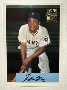 1996 Tops Willie Mays Commemorative Card Factory autographed #89 - Picture 1 of 2