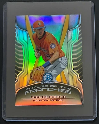 2014 Bowman DP & Pros.#FF-CC CARLOS CORREA Future of the Franchise Mini - Image 1 of 2
