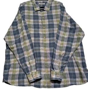 Tommy Bahama 3XLT Mens Shirt Multicolor Plaid Cotton Button-Down Costal Cowboy - Picture 1 of 11