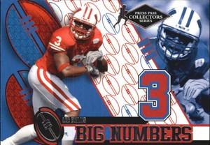 2004 Press Pass Big Numbers Collectors Series #5 Lee Evans   C34940