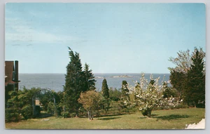 Postcard View of Salt Island From Hill House Westbrook, CT - Picture 1 of 2