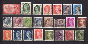 Australie Elizabeth II un lot de 20 timbres oblitérés /TE5313b - Imagen 1 de 1