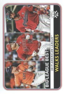 2020 Topps Big League Baseball #247 Carlos Santana Mike Trout Alex Bregman LL - Picture 1 of 1