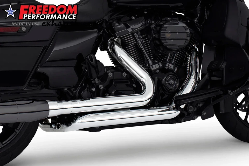 FREEDOM PERFORMANCE HD00655 CROMO Tuck & True Dual Header M8 FL 17-24 Foto 1 de 1