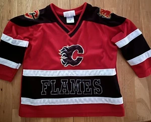 Calgary Flames Size 2 Kids Jersey - Picture 1 of 5