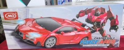 RC Robot/Car CHANGEABLE FORCE ARES" RC deformable Robot into Car Super Gift!! - Image 1 of 4