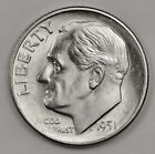 1951-S Roosevelt Dime. 100% Fully Separated Horizontal Bands. Bu Inventory H