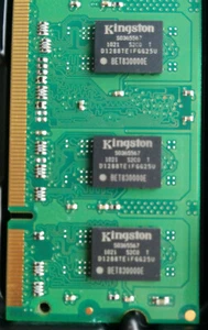 2 x Kingston 1 GB, PC2-5300 (DDR2-667), DDR2 RAM, 667 MHz, SO DIMM 200 - Picture 1 of 1