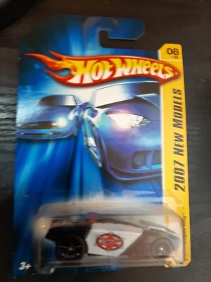Hot Wheels 2007 New Models #8 Rogue Hog Black w/ OH5SPs Police Roll Patrol - Image 1 of 4