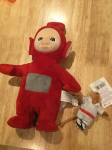 Teletubbies Po Talking Toy and Wind in the Willows soft toy - Picture 1 of 8