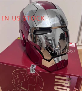 EN NOSOTROS! Casco Autoking Iron Man MK5 1:1 Usable Control por Voz Máscara Cosplay Prop - Imagen 1 de 7