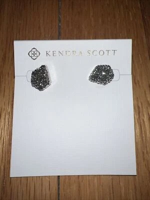 Новые серьги-гвоздики Kendra Scott Tessa из платины/серебра - Изображение 1 из 4