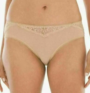 Panty Hipster de Encaje Abrazable Soma L XXL Bronceado Suave - Imagen 1 de 6