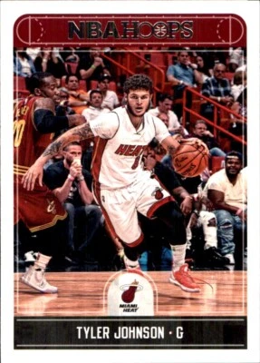 2017-18 Panini NBA Hoops #68 Tyler Johnson MIAMI HEAT FRESNO STATE BULLDOGS - Image 1 of 2