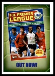 Merlin Premier Stars (2005) F.A. Pegatinas Premier League Quiz Colección Nº C5 - Imagen 1 de 2