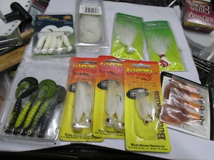 [Box] 22 Jigköpfe Bucktail, Marabu Kaninchenfell neu im Paket - Bild 1 von 6