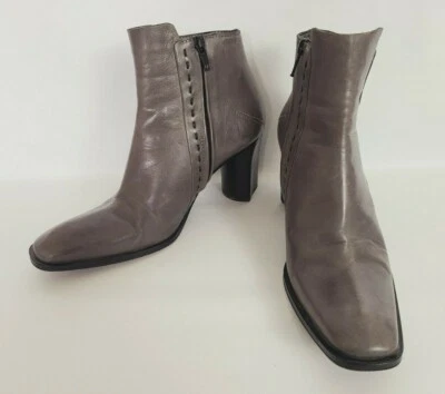 Disfraz Nacional Talla 36.5 Gris Botines Hecho en Italia Foto 1 de 4