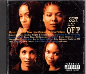 Set It Off Movie Soundtrack 1996 OG CD Rap Hiphop R&B Various Artists OST - Picture 1 of 2