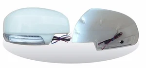 Door Mirror Cover With LED Light+Amber Signal & Under Light For Swift '11-'14 - Picture 1 of 3