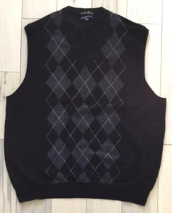Club Room Estate Cashmere Men's Vest XL - Picture 1 of 4