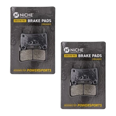 Juego de pastillas de freno NICHO para Honda CBR600RR CBR1000RR CBR600RA delantero orgánico paquete de 2 Foto 1 de 4