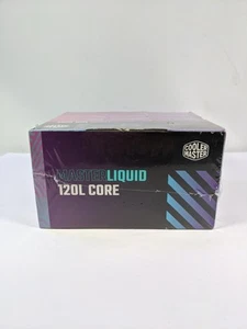 Cooler Master 120mm Masterliquid 120l Core Intel/amd Cpu Liquid Cooler, Black - Afbeelding 1 van 5