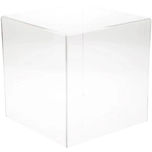 Plymor Clear Acrylic Display Case with No Base, 11" x 11" x 11" - Picture 1 of 1