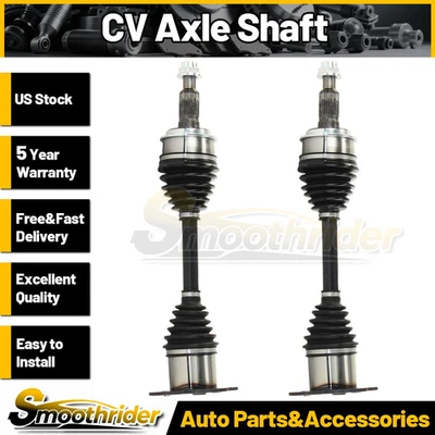TrakMotive CV Axle Shaft 2x fits from 2002 to 2006 Chevrolet Avalanche 1500 - Image 1 of 4