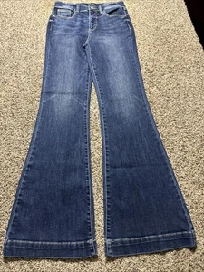 JEANS DONNA JUDY BLU LOS ANGELES SVASATO TAGLIA 7/28 - Foto 1 di 4
