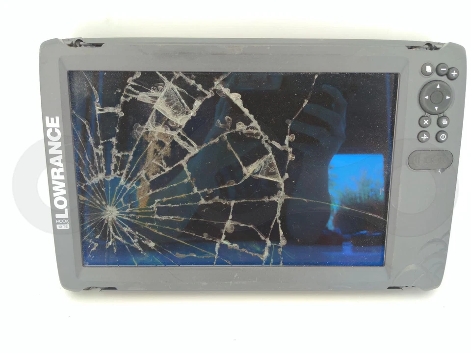 LOWRANCE HOOK2 12 TS TRIPLESHOT BOAT FISHFINDER MULTIFUNCTIONAL GPS DISPLAY HEAD - Image 1 of 4