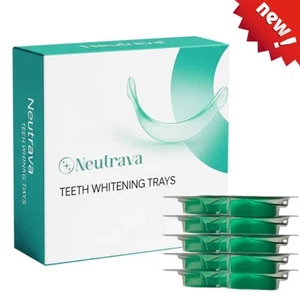 Bandejas blanqueadoras de dientes Neutrava Go, bandejas blanqueadoras Neutrava, sabor a menta - Imagen 1 de 4