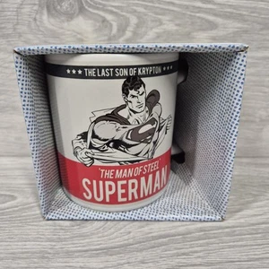 Superman The Man Of Steal Last Son Of Krypton Mug DC Comics Warner Brothers HMB - Picture 1 of 3