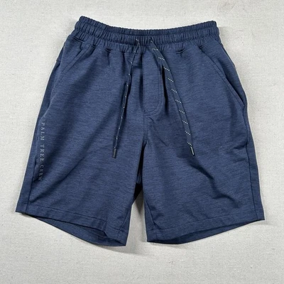 Шорты мужские Puma Palm Tree Crew Sm Rickie Fowler DJ Kygo для гольфа пота спортзала темно-синие - Изображение 1 из 4