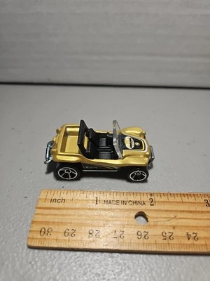 Vintage 2002 Hot Wheels Meyers Manx Gold Clean Combine Shipping  - Image 1 of 4