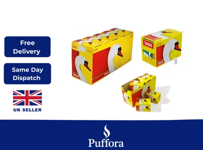 SWAN Slim Loose Filter Tips 1650 Per Box 10 20 30 Pack Options Cigarette Filters - Image 1 of 4