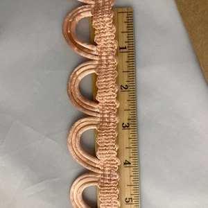 Vintage Conso Kante Polster Borte Nähen Basteln Rattail Schlaufe @ 8 Yards - Bild 1 von 7