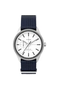 Timex Marlin Jet Automatic 38mm Fabric Strap Watch TW2V72300 - Picture 1 of 7