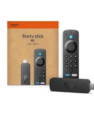 GENUINE Amazon Fire Stick 4K Ultra HD - REDUCED £59.99-£39.95, LATEST VERSION.   - Image 1 of 3