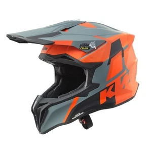Casco moto cross enduro motard off road Airoh Strycker KTM Orange Matt helmet - Picture 1 of 2