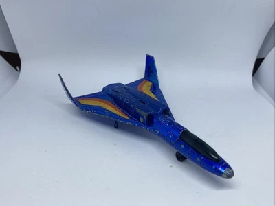 HOT WHEELS LÍNEA ROJA HOT BIRDS MACHING BIRD PLANO AZUL De colección FALTA 1 RUEDA Foto 1 de 4